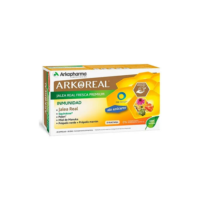 Arkopharma Arkoreal Pappa Reale Immunità Senza Zucchero