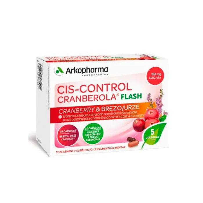 Arkopharma Cis-control Cranberola Flash 20 Capsule