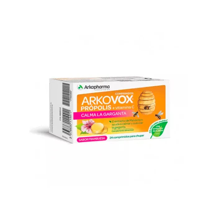 Arkopharma Arkovox Propolis Gusto Lampone 24 Compresse