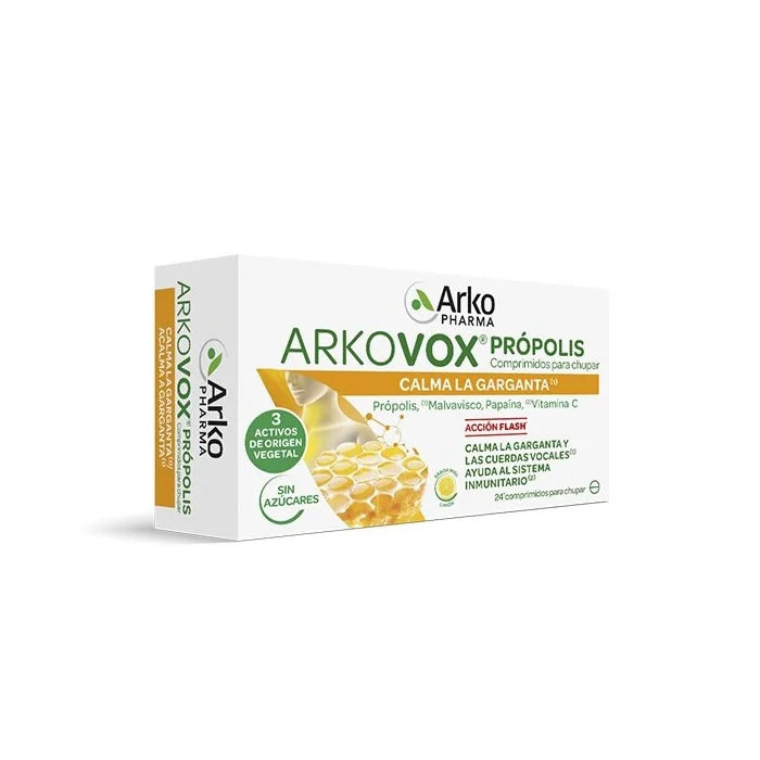 Arkopharma Arkovox Propoli + Vitamina C 24 Compresse