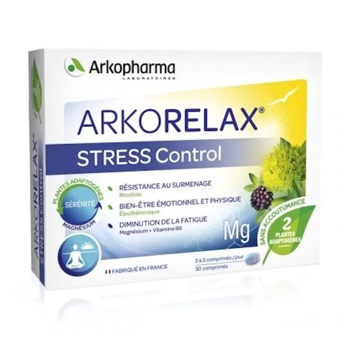 Arkopharma Arkorelax Stress 30 Capsule Naturali per il Rilassamento