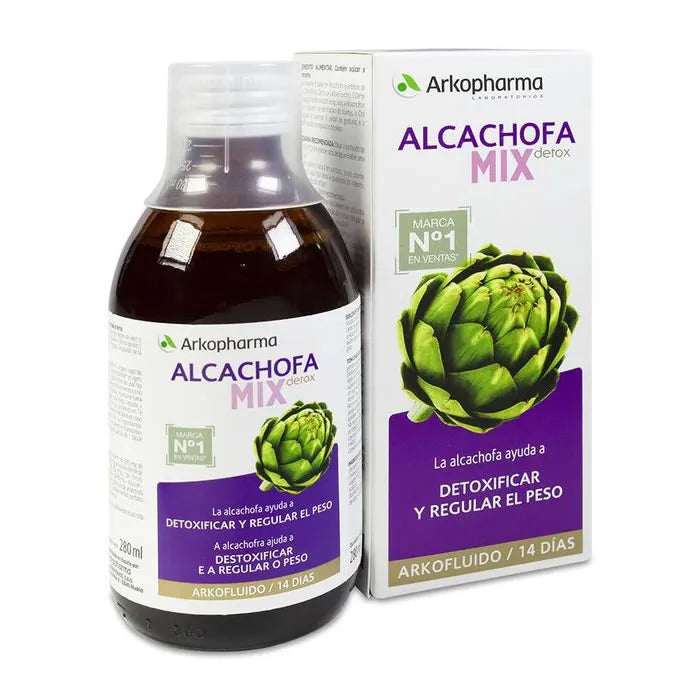 Arkopharma Arkofluid Carciofo Mix 280 ml - Integratore Naturale