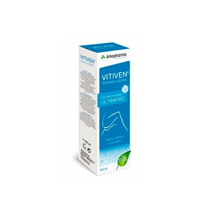 Arkopharma Vitiven Ultra-cold Leg Gel 150 ml - Gambe Leggere