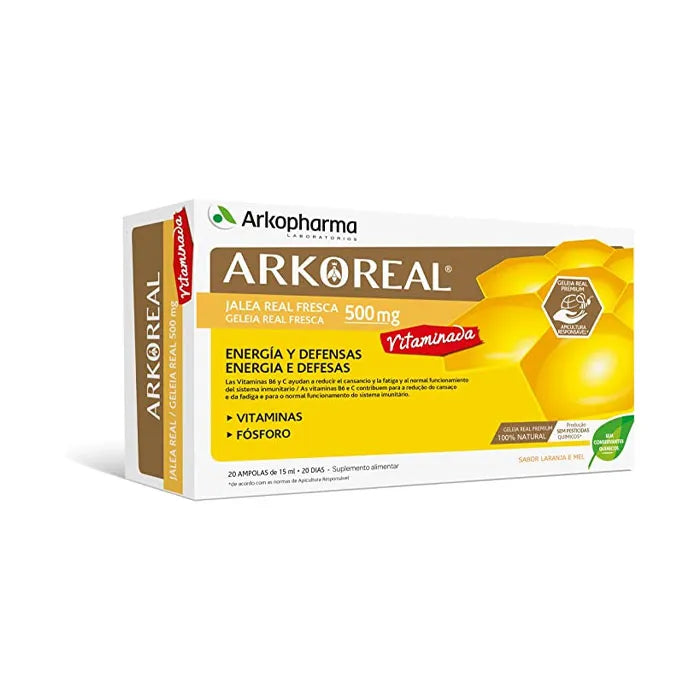 Arkopharma Arkoreal Pappa Reale 500 mg 20 Ampolle