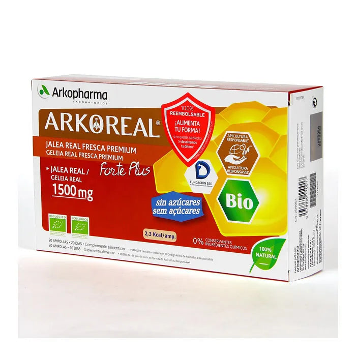 Arkopharma Arkoreal Pappa Reale 1500 mg 20 Fiale