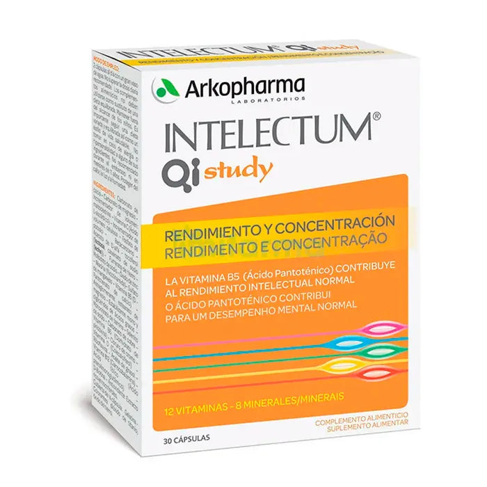 Arkopharma Intelectum Study 30 Capsule - Concentrazione e Memoria