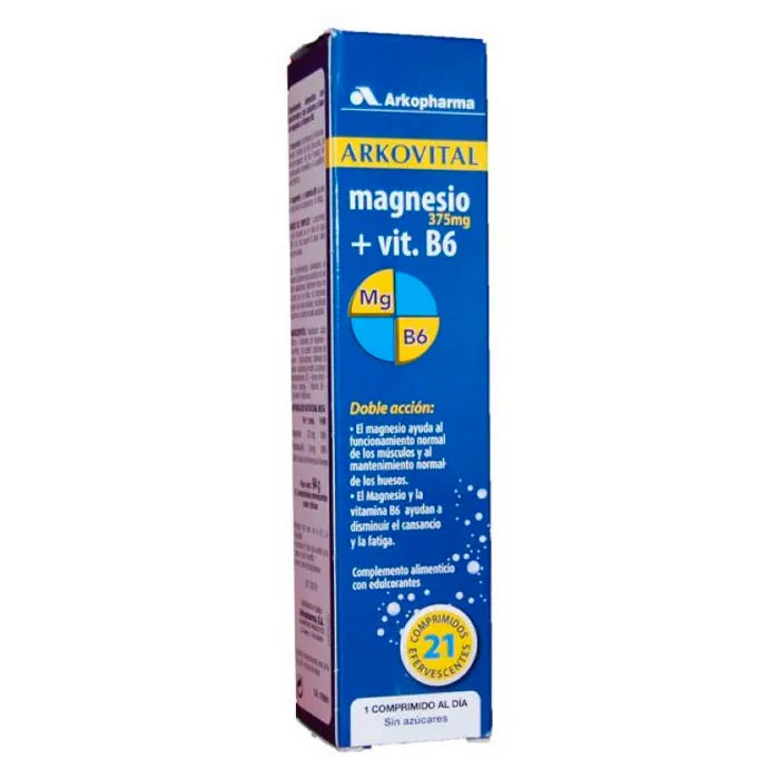 Arkopharma Arkovital Magnesium 375 mg - 21 Compresse Effervescenti