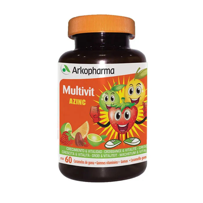 Arkopharma Multivitaminico 60 Caramelle - Integratore Naturale