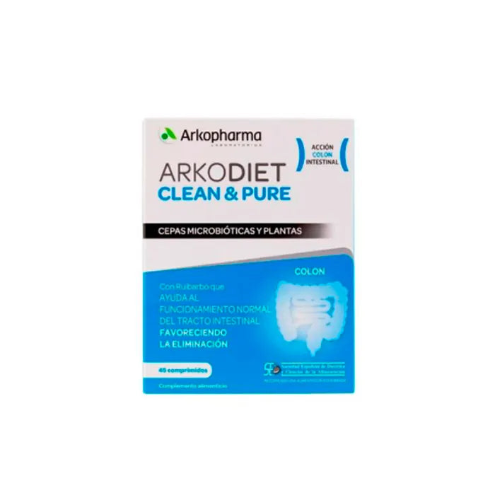 Arkopharma Clean & Pure 45 Compresse - Integratore Detox