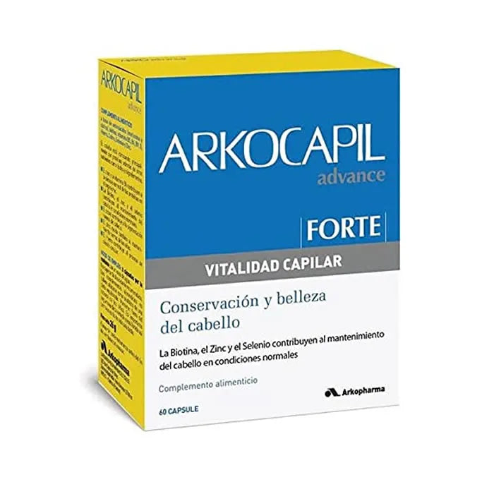 Arkocapil Advance 60 Capsule - Integratore per Capelli Forti