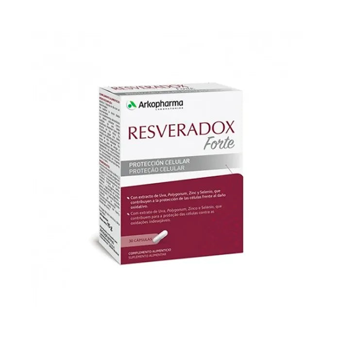Arkopharma Resveradox Forte 30 Capsule - Integratore Antiossidante
