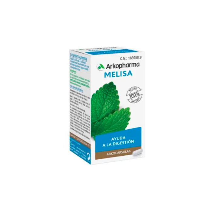 Arkopharma Melissa 45 Capsule - Integratore Naturale per il Relax