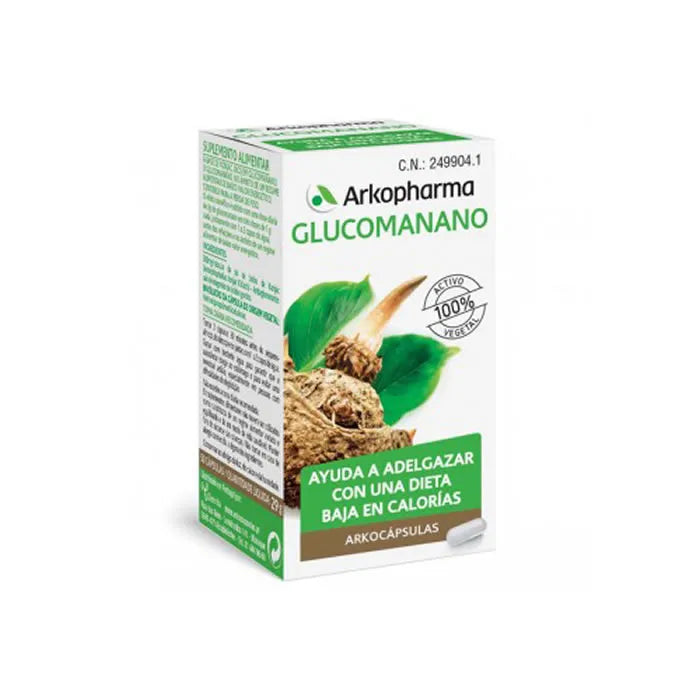 Arkopharma Glucomanano Arkocapsulas 45 Capsule Fibra Naturale