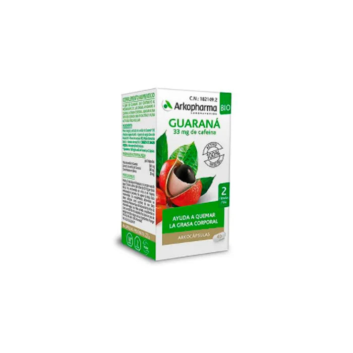Arkopharma Guarana 45 Capsule - Integratore Energetico Naturale