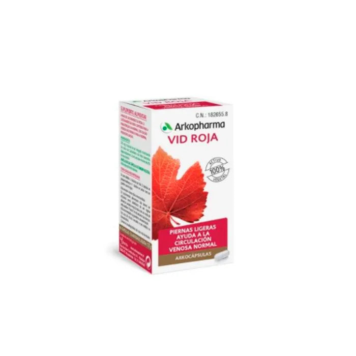Arkopharma Red Vine 45 Capsule - Circolazione e Gambe Leggere