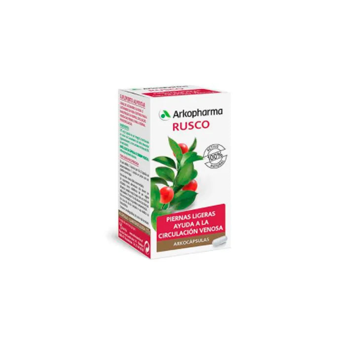 Arkopharma Rusco 45 Capsule - Integratore Naturale per la Circolazione
