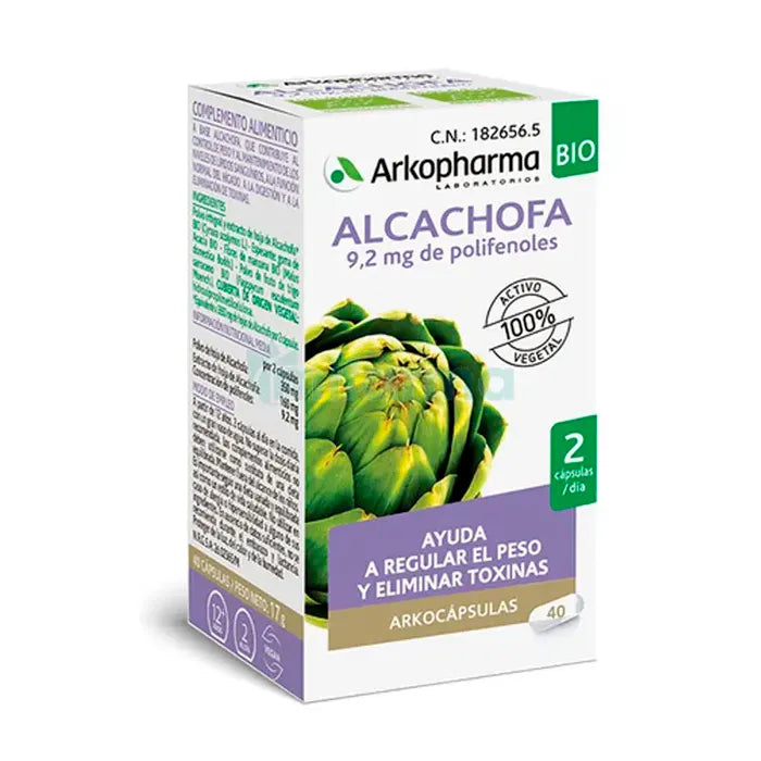 Arkopharma Capsule di Carciofo - Integratore per Fegato e Digestione