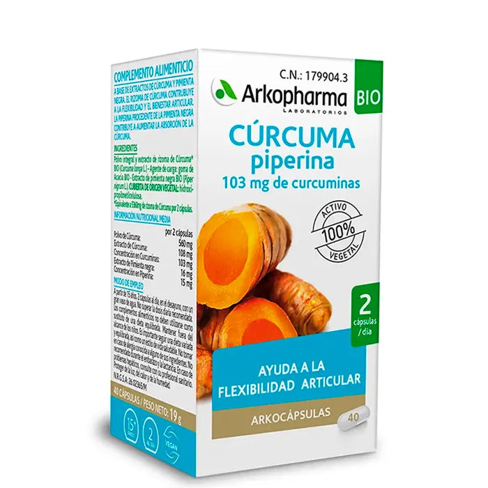 Arkopharma Capsule di Curcuma - Integratore Antinfiammatorio