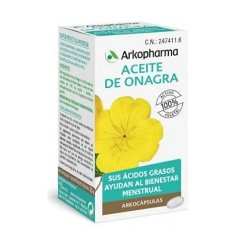 Arkocaps® Olio di Enotera 50 Capsule - Pelle e Ormoni