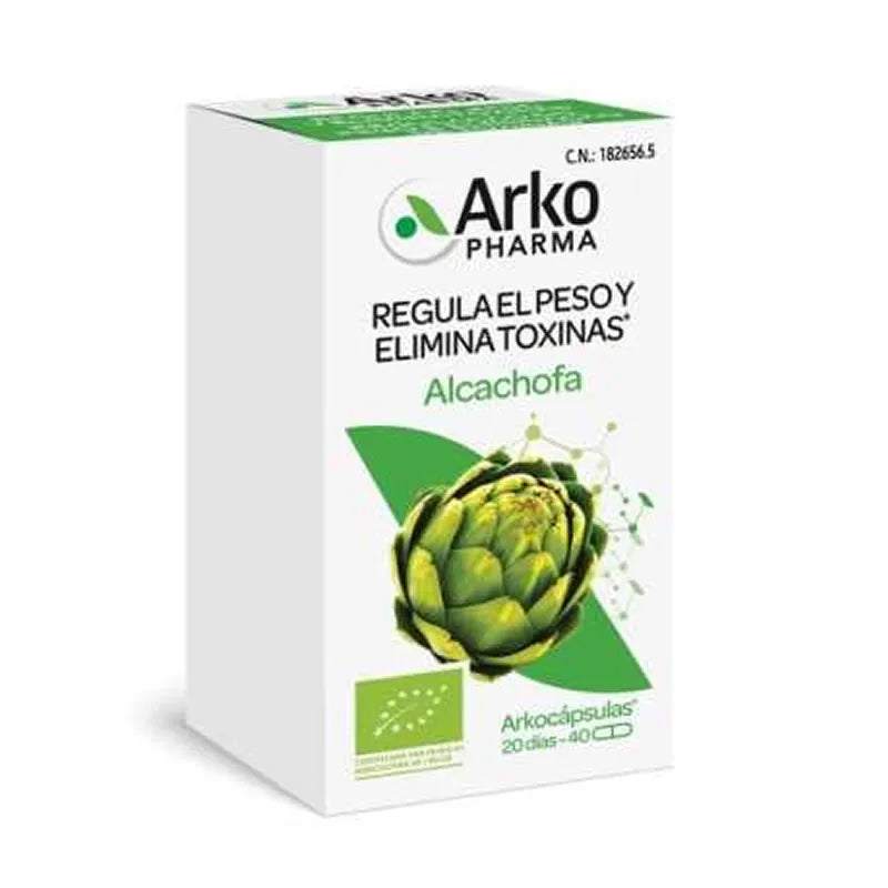 Arkopharma Carciofo 40 Capsule - Integratore Fegato e Digestione