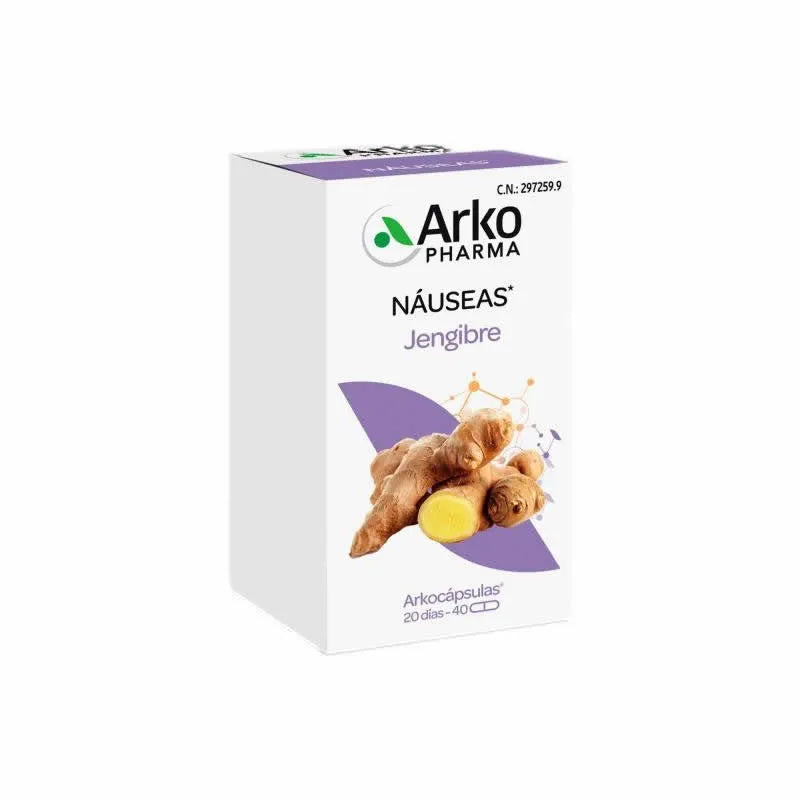 Arkopharma Arkocapsules Zenzero 40 Capsule - Digestione