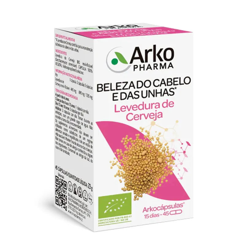 Arkopharma Lievito di Birra 45 Capsule - Integratore Naturale
