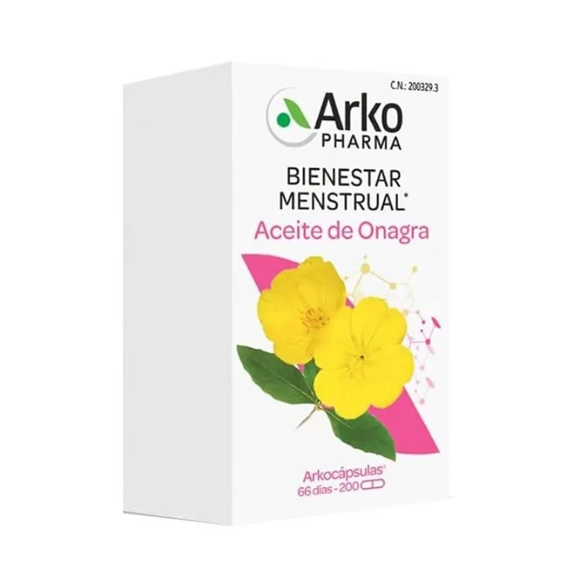 Arkopharma Olio di Enotera 200 Capsule - Benessere Pelle
