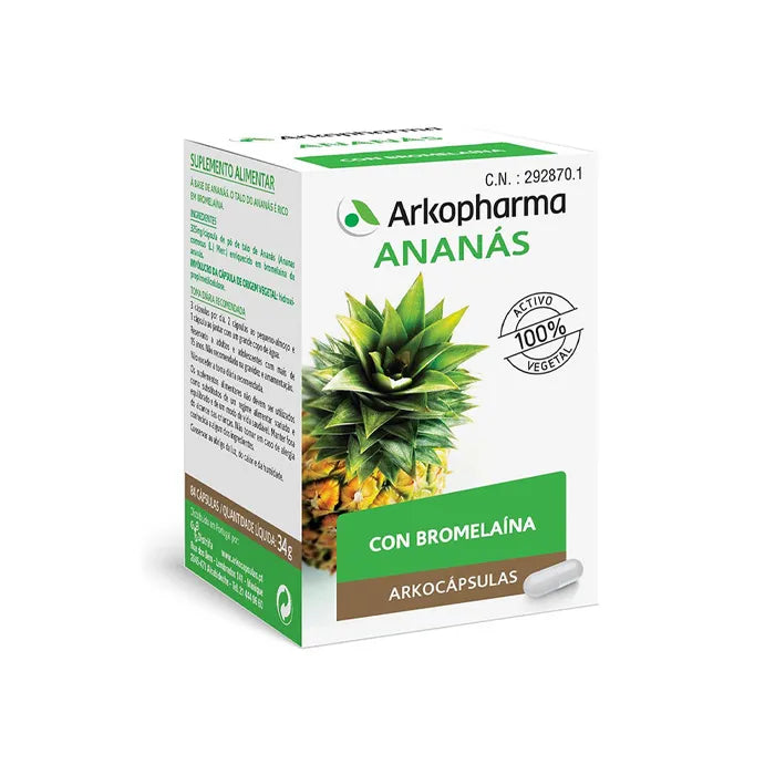 Arkopharma Arkocapsulas Ananas 84 Capsule - Integratore Digestivo