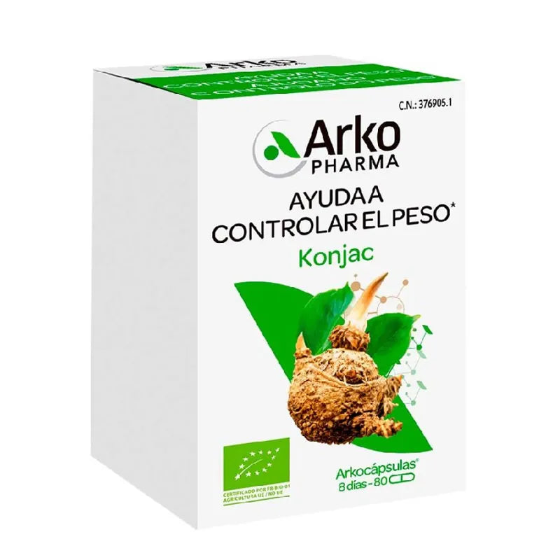 Arkopharma Arkocapsule Glucomannano 80 Capsule