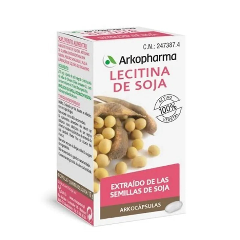 Arkopharma Lecitina di Soia 150 Capsule - Metabolismo Grassi