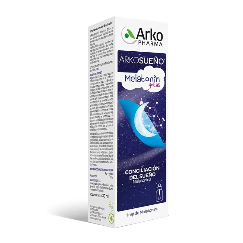 Arkopharma Melatonina Gocce 30 ml - Sonno Naturale