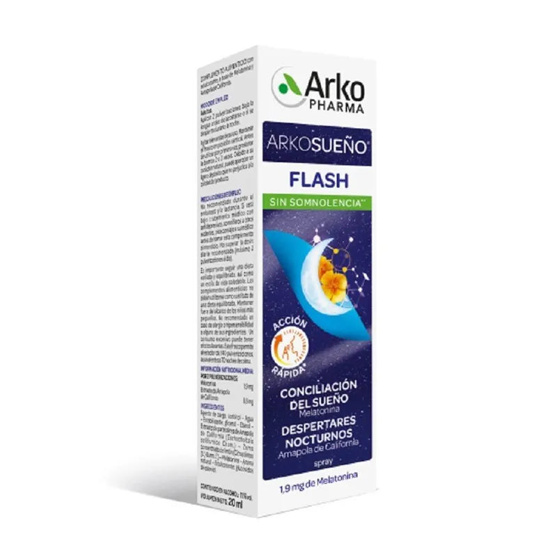Arkopharma Flash Spray Sublinguale 20 ml - Energia Naturale
