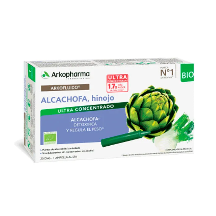 Arkopharma Arkofluido Carciofo Finocchio 20 Fiale