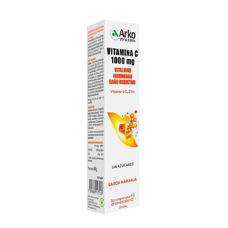 Arkopharma Vitamina C 1000 mg - 20 Compresse Difese Immunitarie