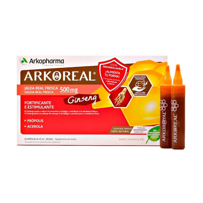 Arkopharma Arkoreal Pappa Reale + Ginseng 20 Unità