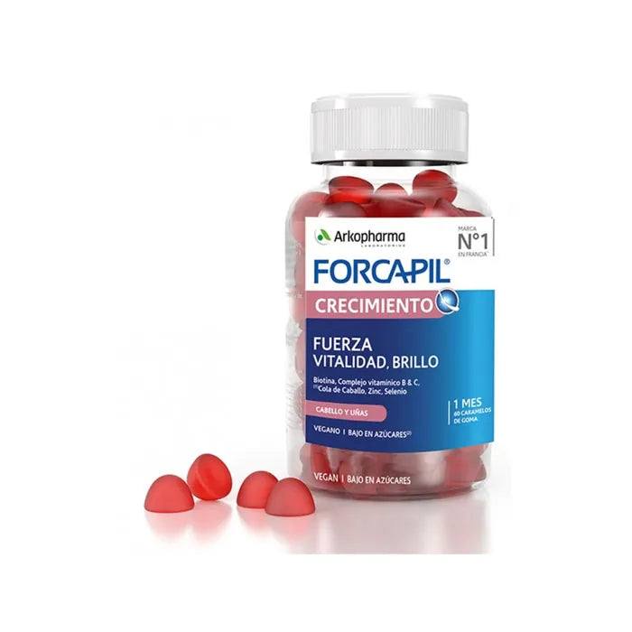 Arkopharma Forcapil Crescita 60 Gommine - Integratore Capelli