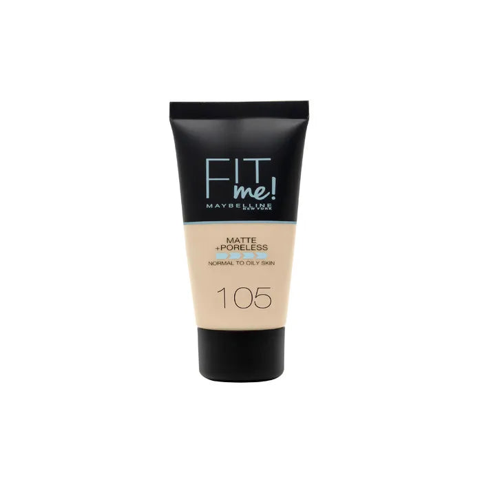 Maybelline Fit Me Matte & Poreless Foundation 105 Natural Ivory