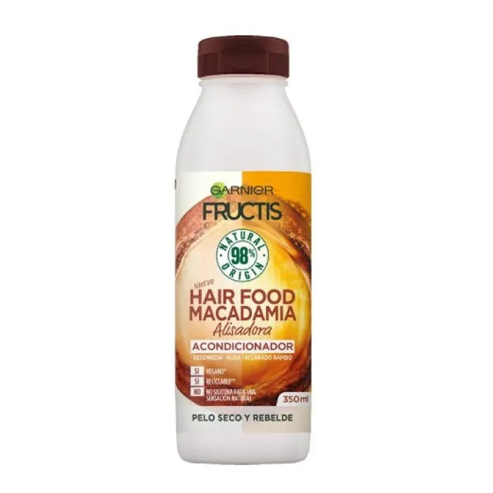 Garnier Fructis Hair Food Macadamia Balsamo Lisciante 350ml