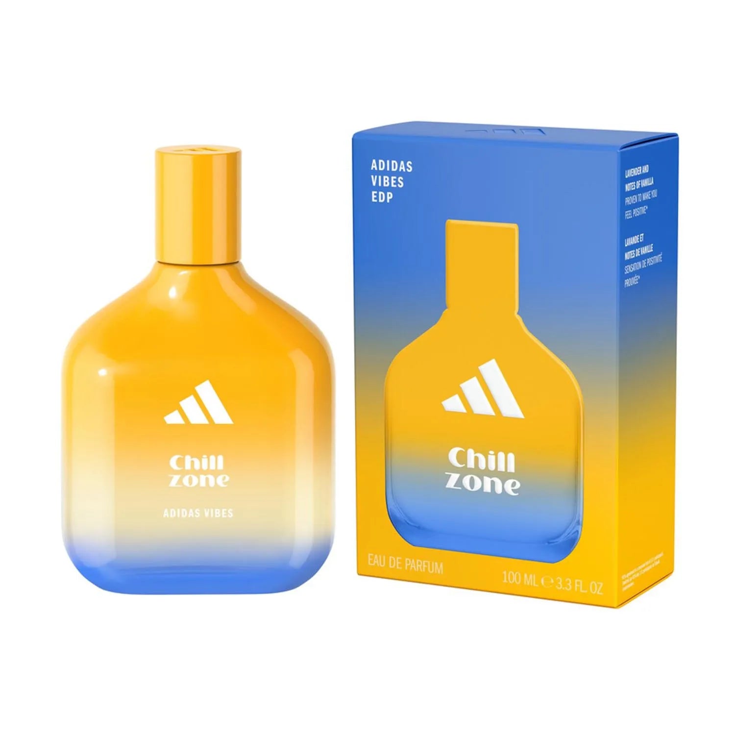 Adidas Chill Zone Eau de Parfum Spray 100 ml Uomo