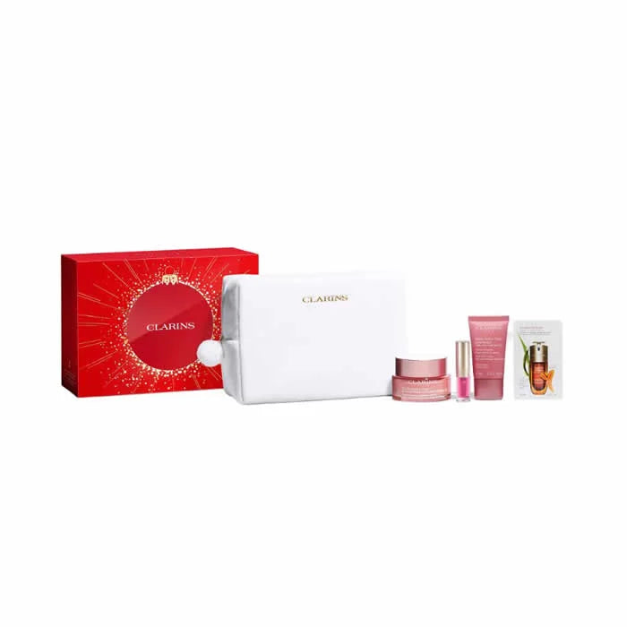 Clarins Multi-Active Crema Giorno per Tutti i Tipi di Pelle 50ml Set 4 Parti