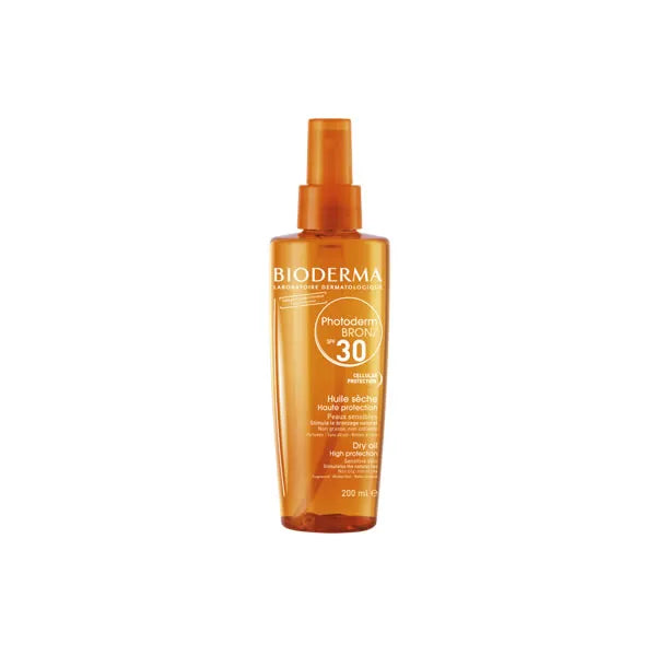 Bioderma Photoderm Bronz Olio Spray spf 30 Pelle Sensibile 200 ml