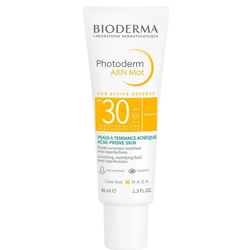 Bioderma Photoderm Akn spf 30 Fluido Opacizzante 40 ml
