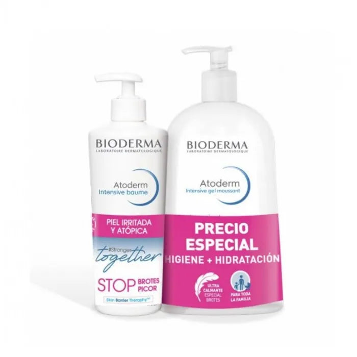 Bioderma Atoderm Intensive Set Baume 500 ml + Gel 1000 ml