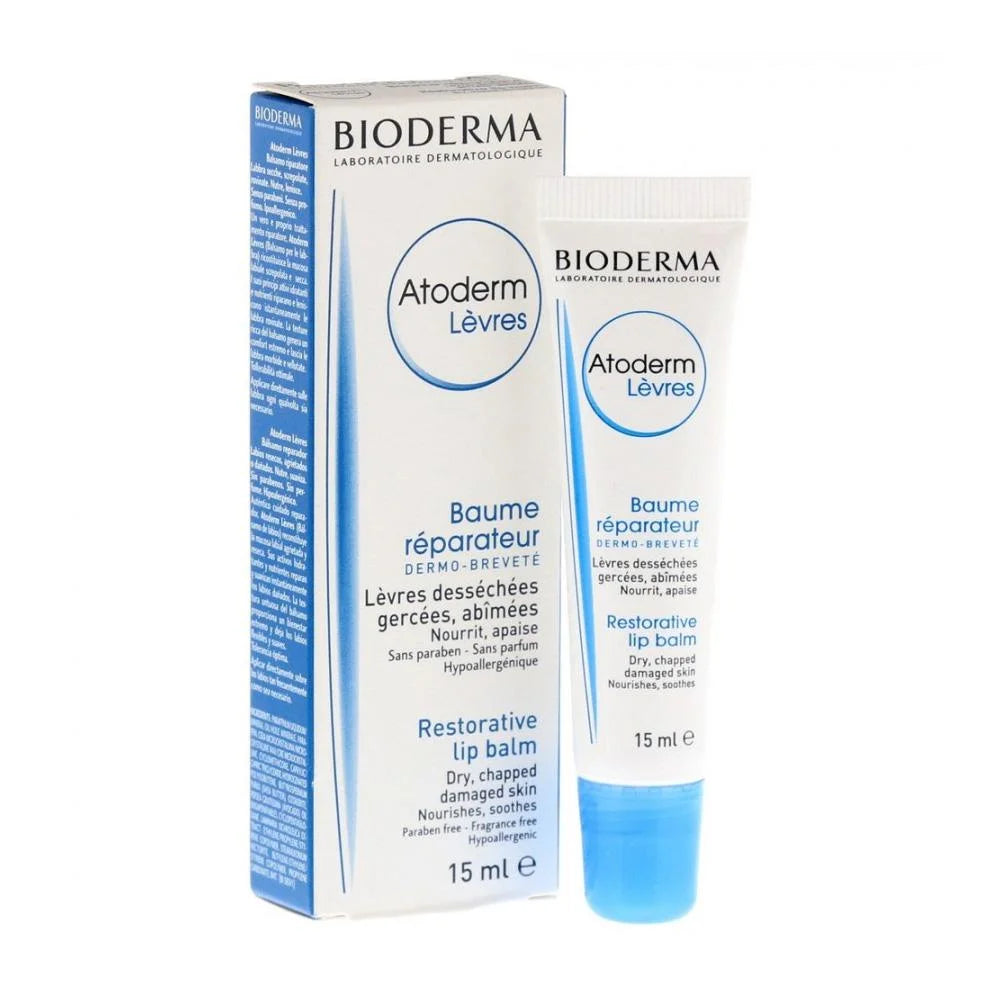 Bioderma Atoderm Balsamo Labbra Riparatore 15 ml