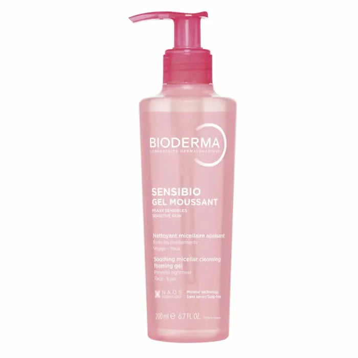 Bioderma Sensibio Gel Moussant Detergente Viso 200 ml