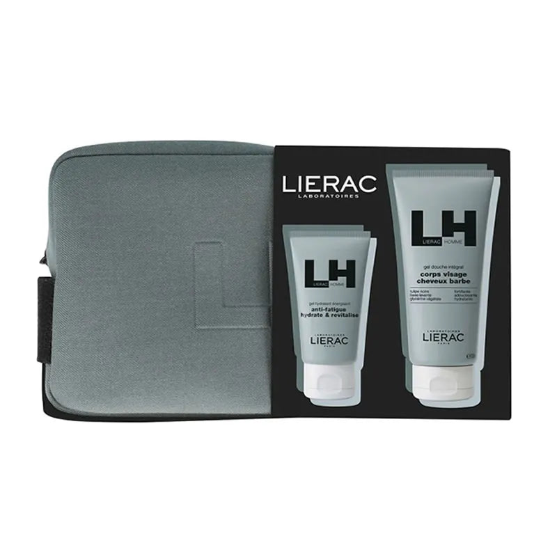 Lierac Homme Gel Idratante Energizzante 50ml Set 3 parti