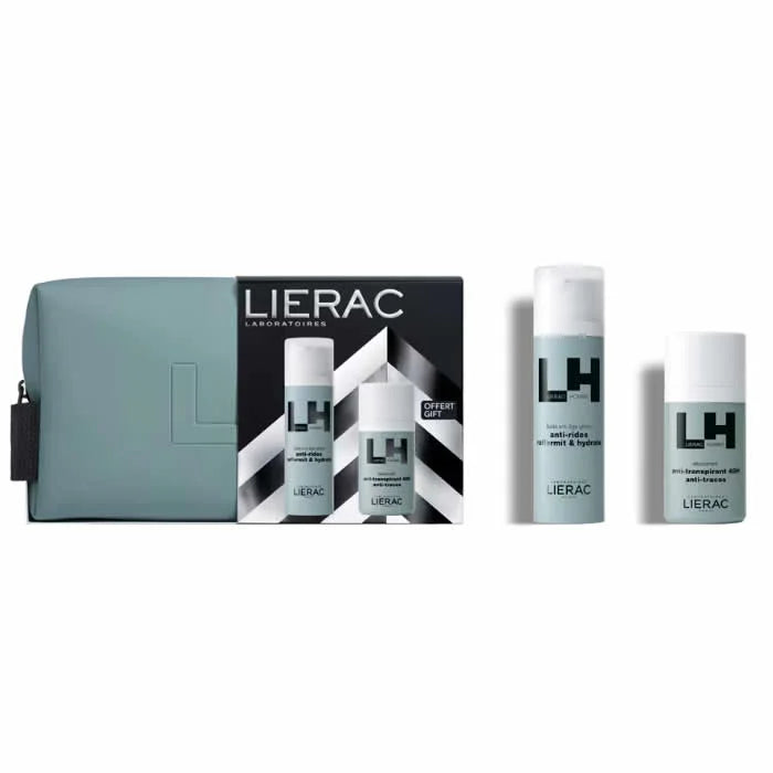 Lierac Homme Fluide Anti Age Global 50ml Set 3 Parti