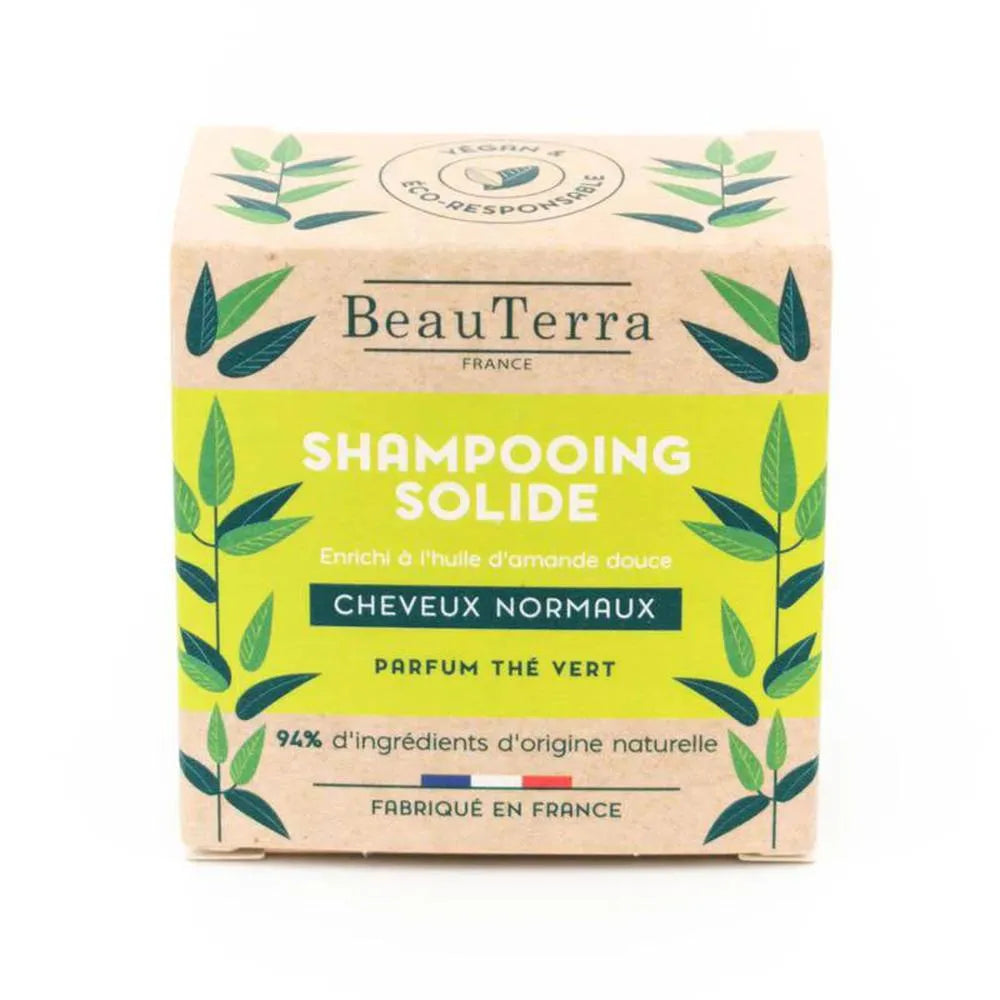 Beauterra Gel Doccia Solido Tè Verde 75 g - Detergente