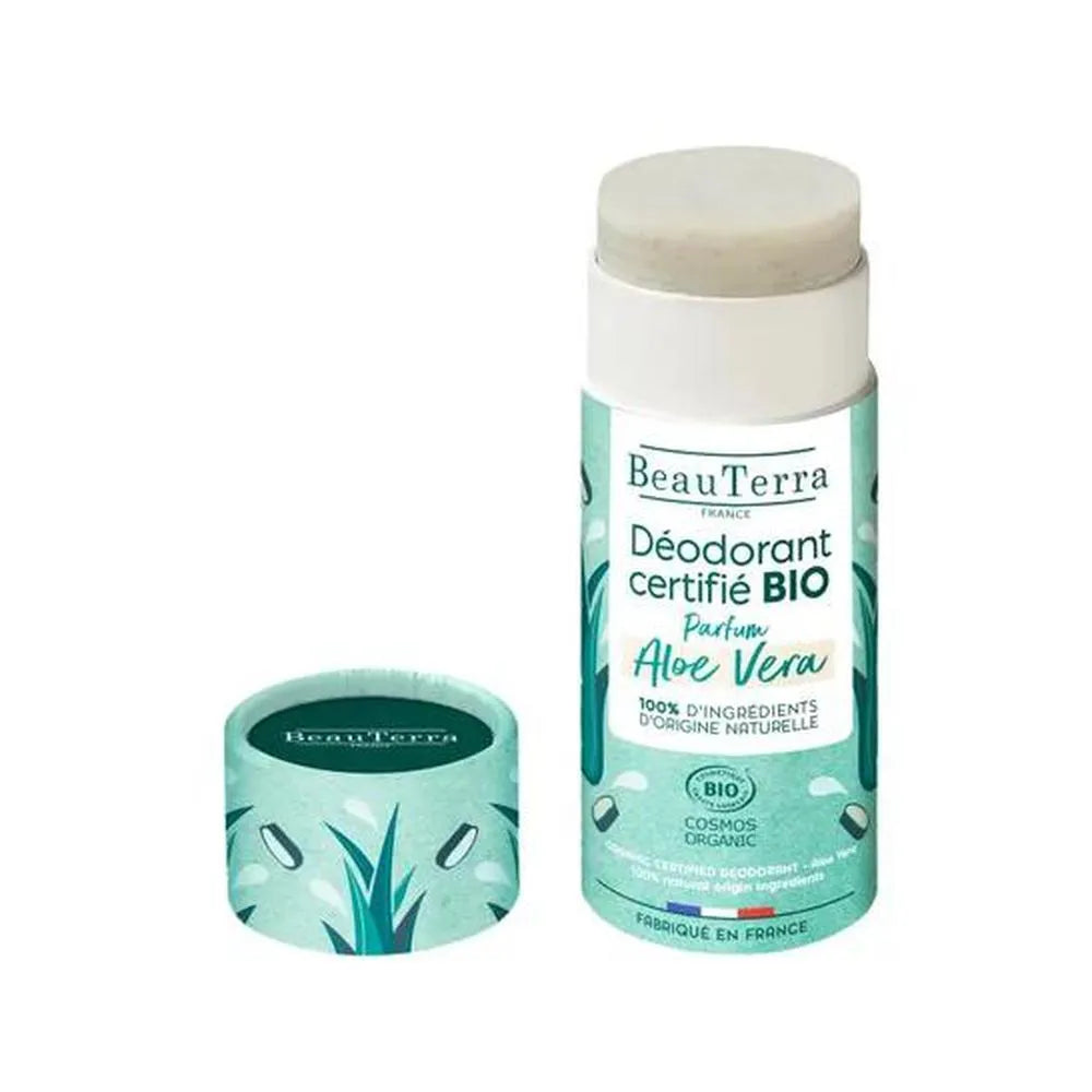 Beauterra Deodorante Aloe Vera Bio 50 g - Protezione Naturale