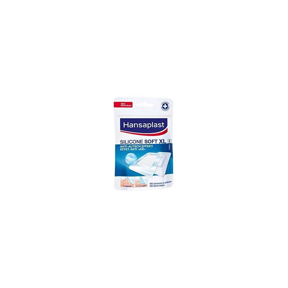 Hansaplast Silicone Soft Xl 5 Unidades
